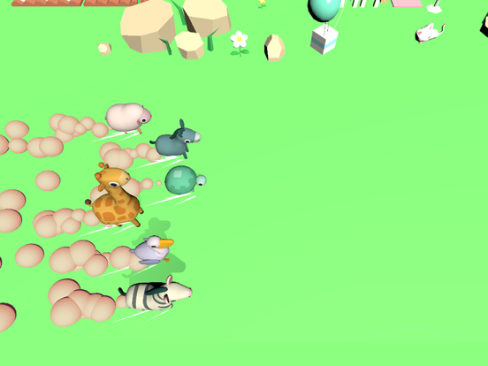 AnimalsRun3D iPad 應用截圖