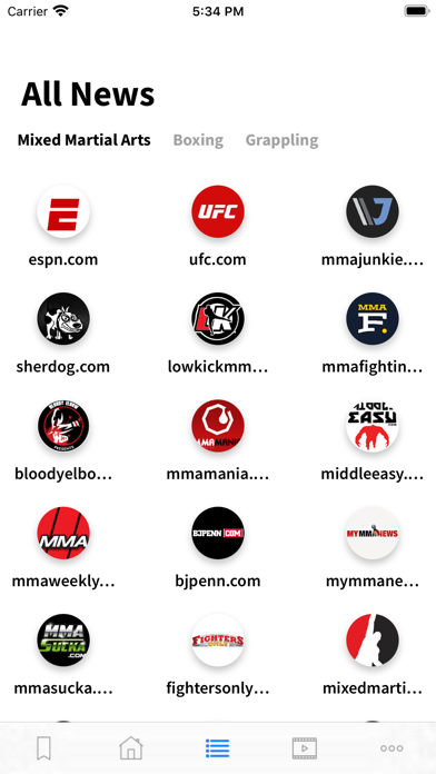 MMA News - UFC News - Bellator应用截图