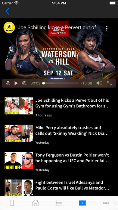 MMA News - UFC News - Bellator应用截图