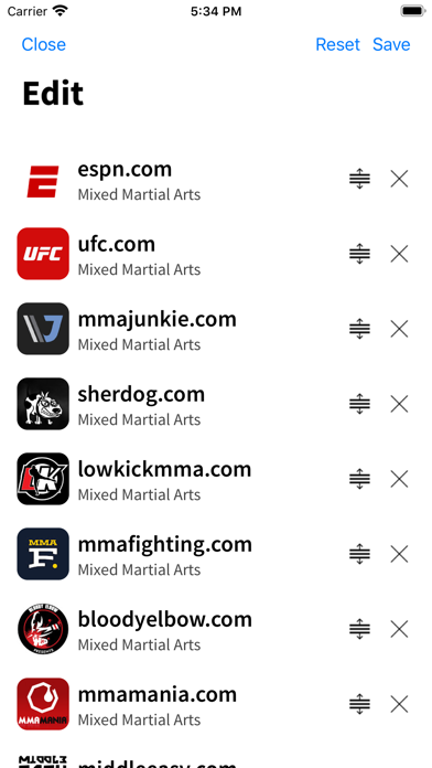 MMA News - UFC News - Bellator应用截图