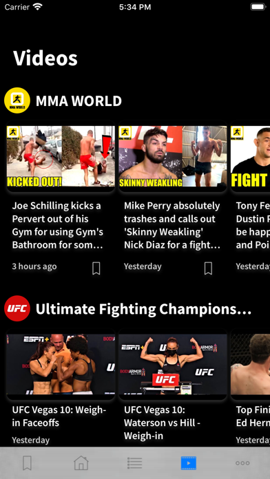 MMA News - UFC News - Bellator应用截图