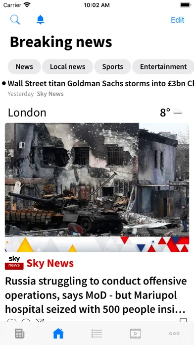 Screenshot di Breaking News - UK News - News
