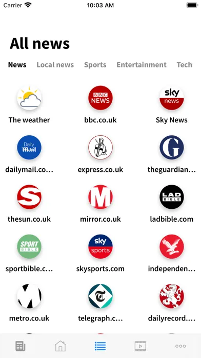 Screenshot di Breaking News - UK News - News