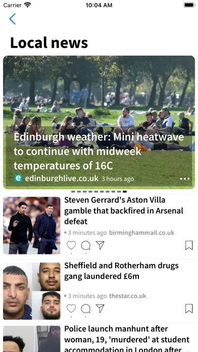 Screenshot di Breaking News - UK News - News