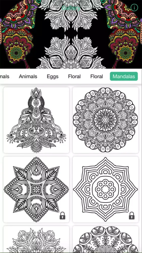 ColorfulDude - Coloring Book for Adults スクリーンショット