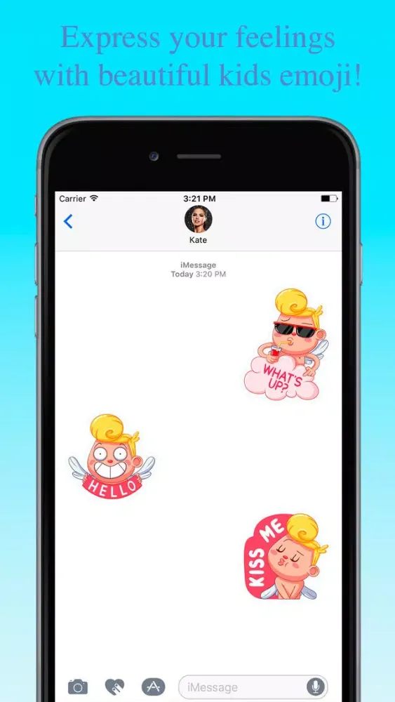 Capturas de pantalla de Funny Kids Love Emoji