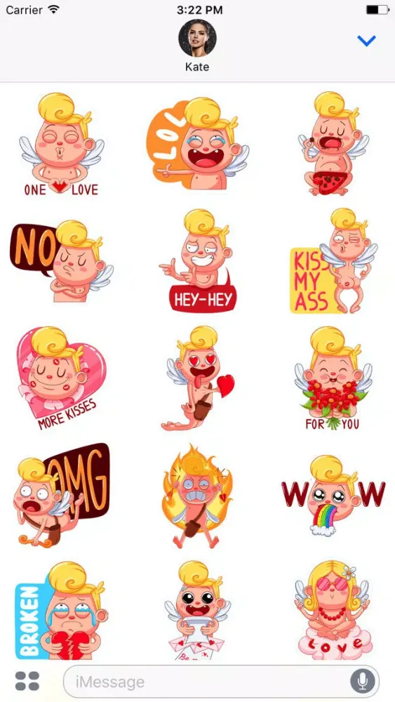 Capturas de pantalla de Funny Kids Love Emoji