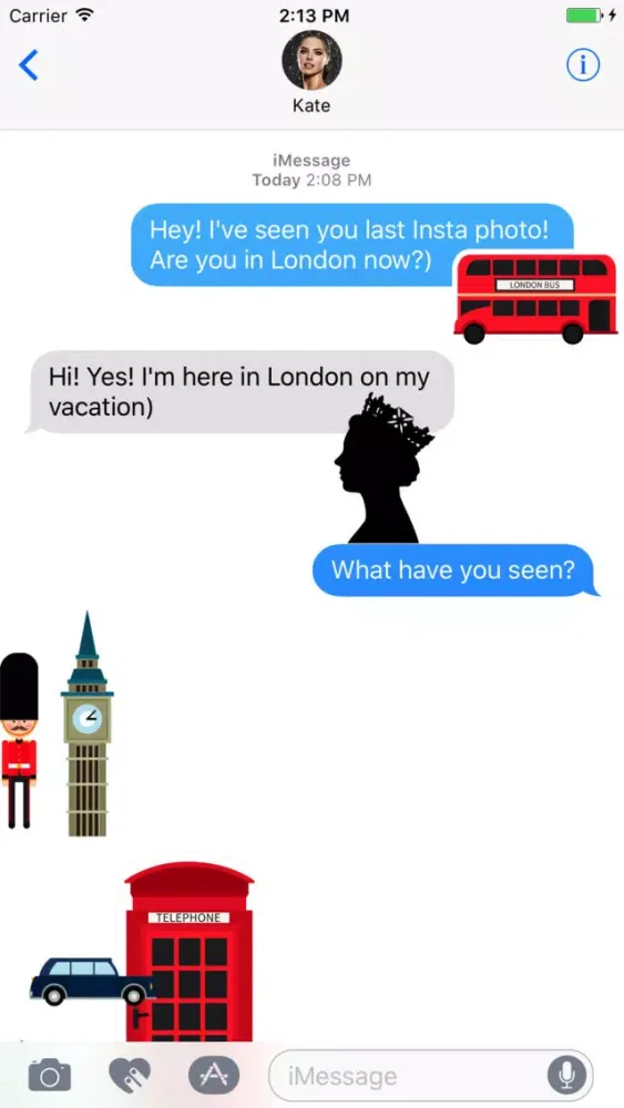 London Stickers Pack Screenshots