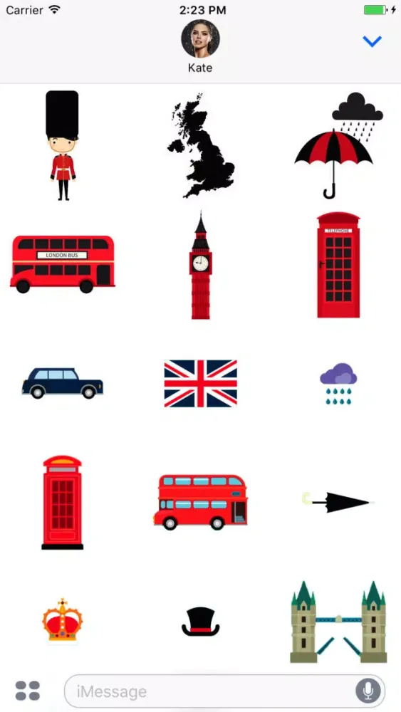 London Stickers Pack Screenshots