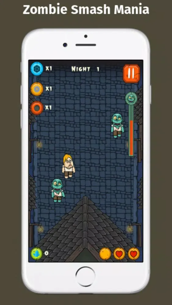 Tangkapan layar Zombie Smash Mania