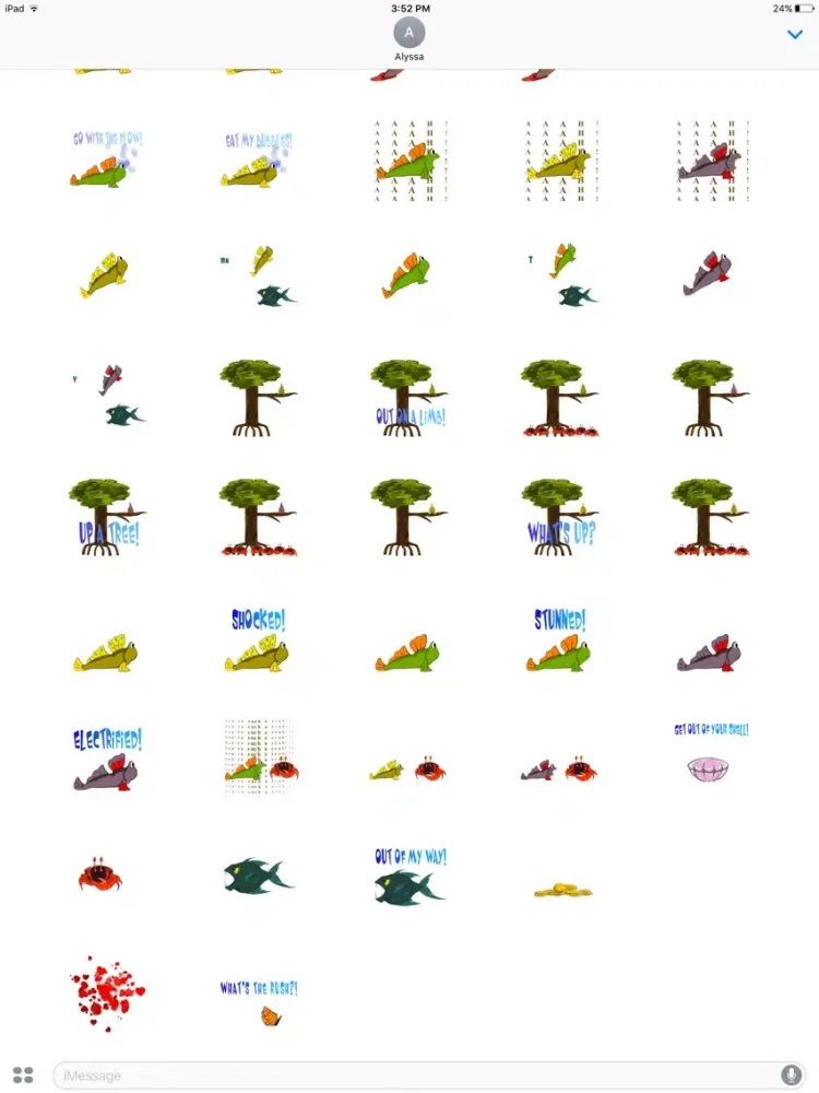 Mudskipper: Sticker Pack iPad  স্ক্রিনশট