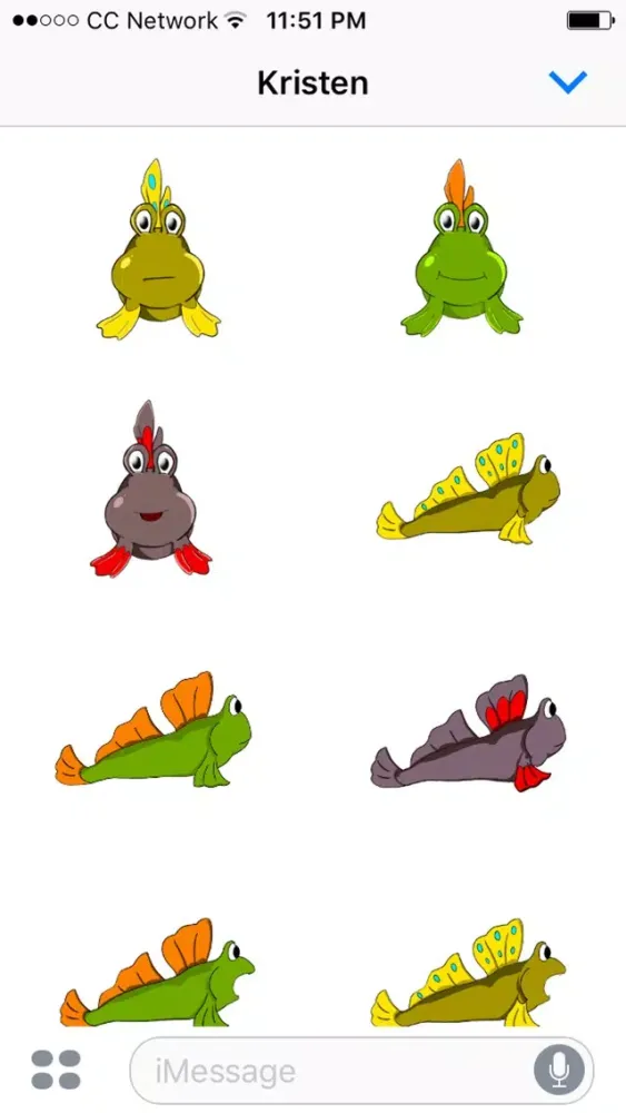 Mudskipper: Sticker Pack স্ক্রিনশট