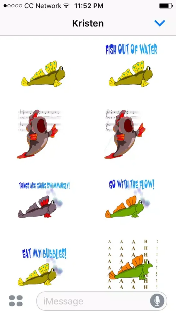 Mudskipper: Sticker Pack স্ক্রিনশট