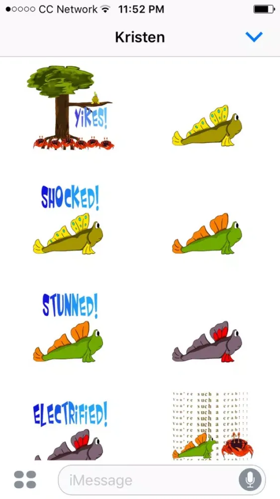 Mudskipper: Sticker Pack স্ক্রিনশট
