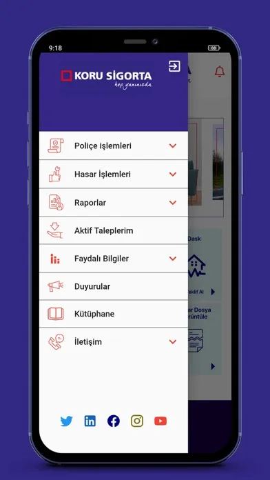 Koru Acentem 스크린샷