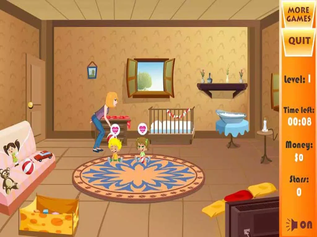 Busy Babysitter - Baby Care Challenge iPad 应用截图