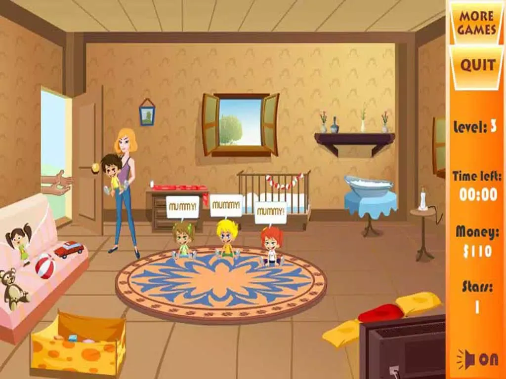 Busy Babysitter - Baby Care Challenge iPad 应用截图