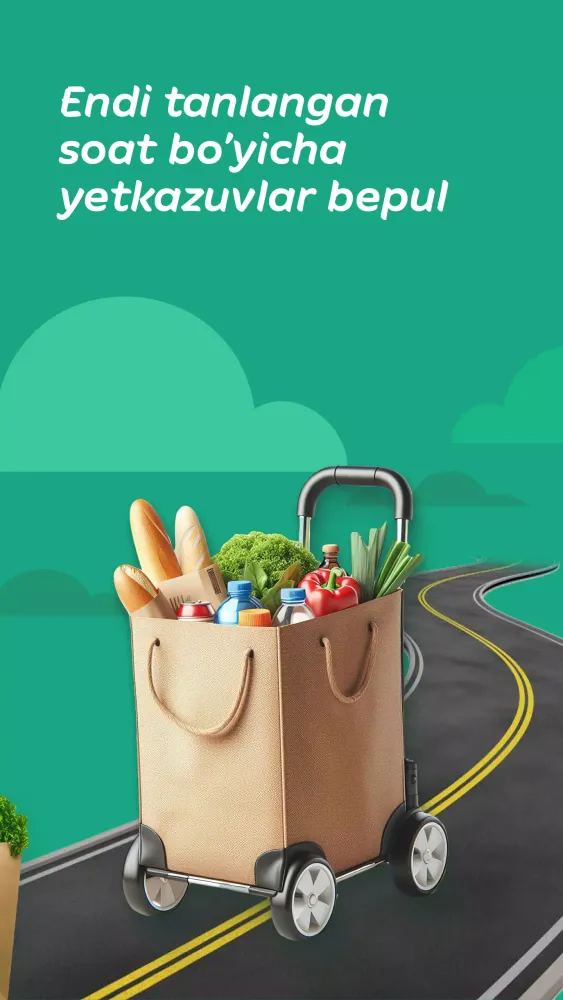 Скриншоты Korzinka Go оnlayn-supermarket