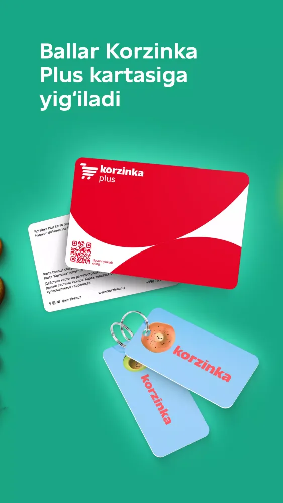 Скриншоты Korzinka Go оnlayn-supermarket