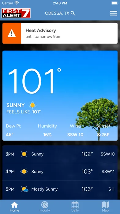 CBS7 Weather स्क्रीनशॉट
