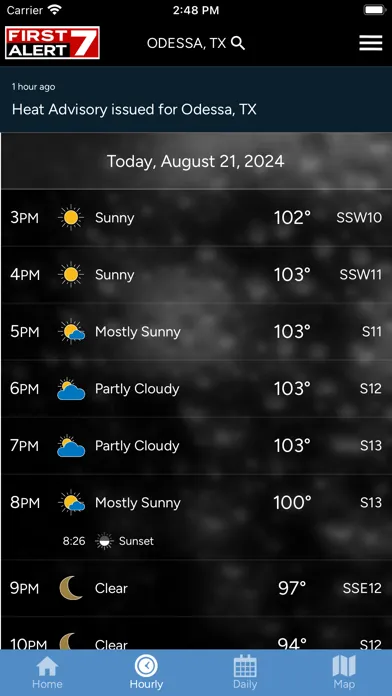 CBS7 Weather स्क्रीनशॉट