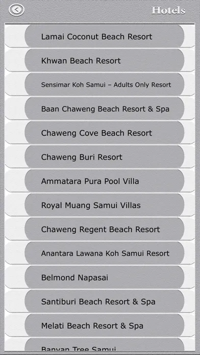 Capturas de tela do Ko Samui Island - Tourism