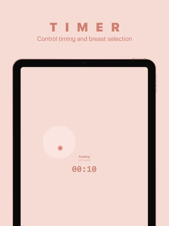Baby Feeding Tracker: Pump log iPad  स्क्रीनशॉट