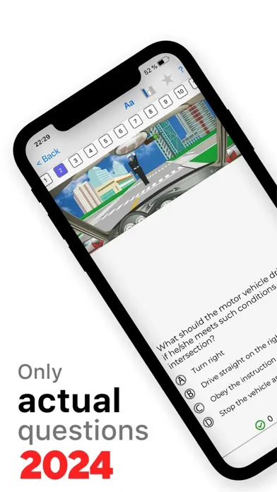 Tangkapan skrin Laowai Drive Chinese Test
