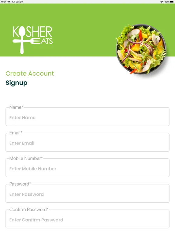 Screenshot di Kosher Eats iPad 