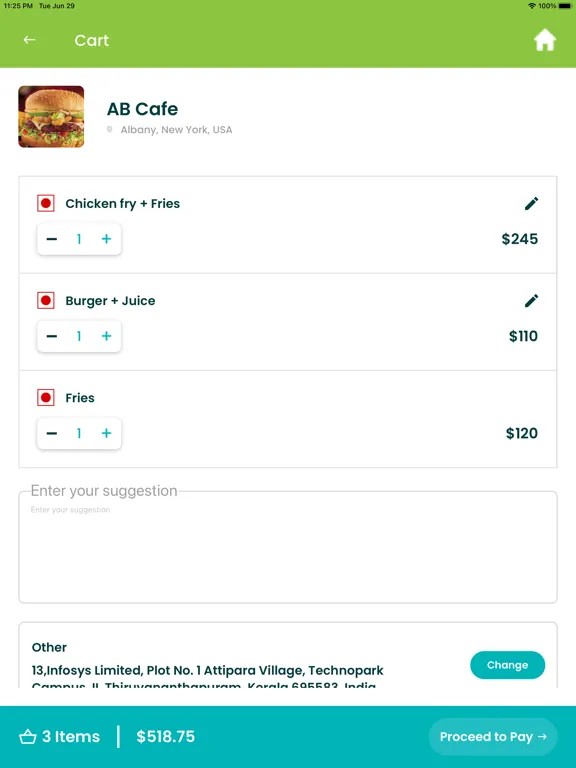 Screenshot di Kosher Eats iPad 