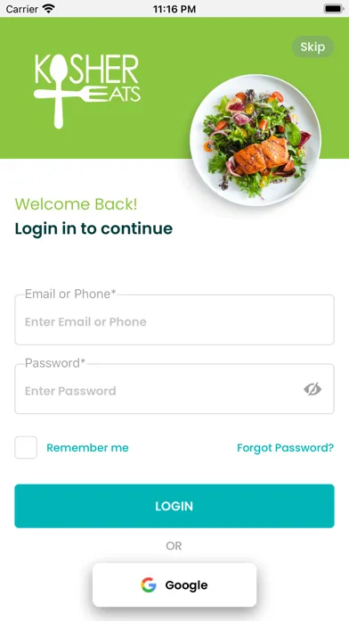Screenshot di Kosher Eats