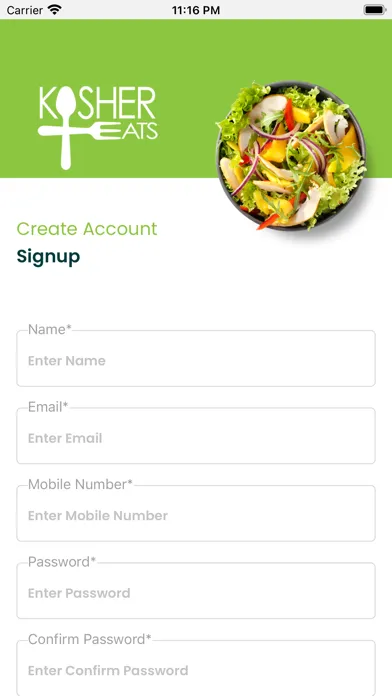 Screenshot di Kosher Eats