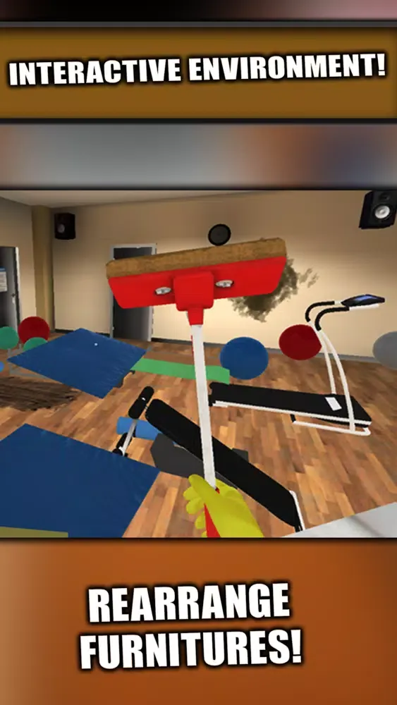 Capturas de tela do Cleaning Simulator