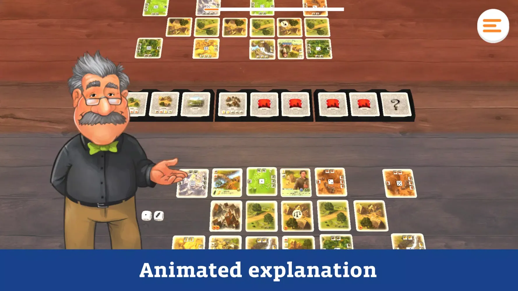 Ảnh chụp màn hình của Catan Assistant