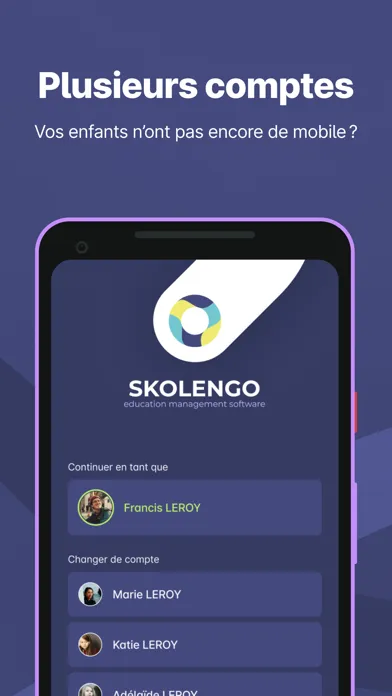 Tangkapan skrin Skolengo