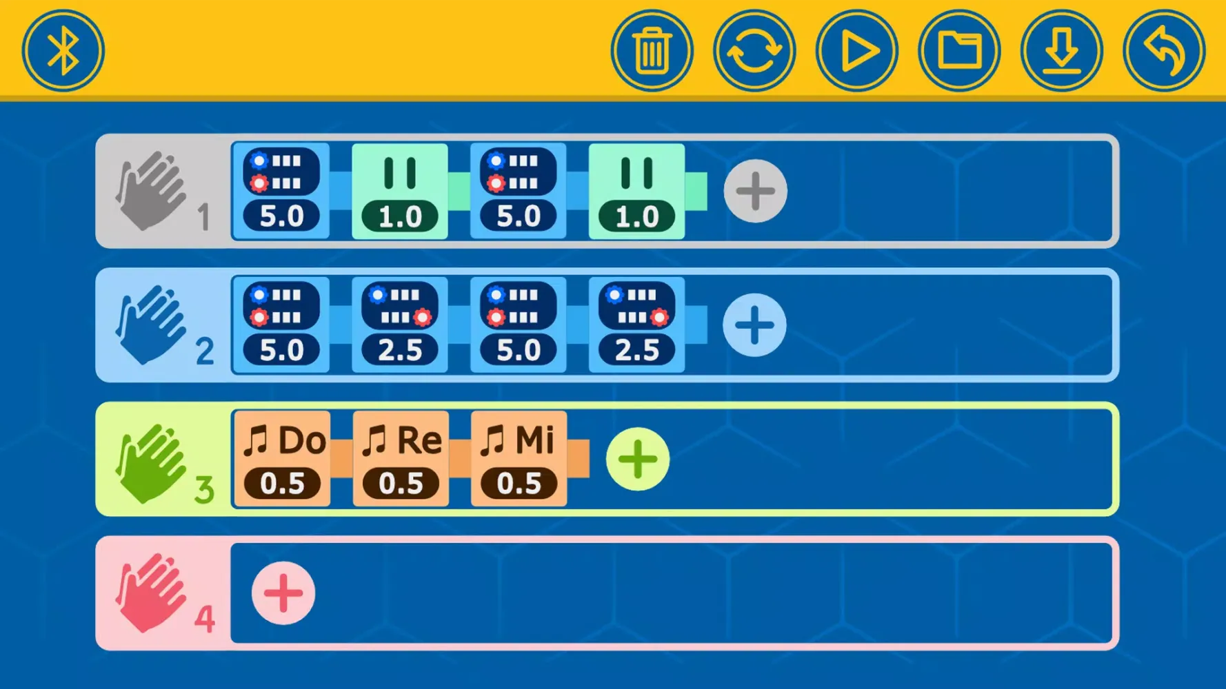 Captures d'écran de Super Sphere Code+Control App