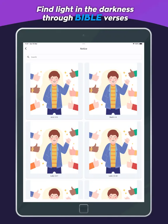 Bible Daily Study iPad 应用截图
