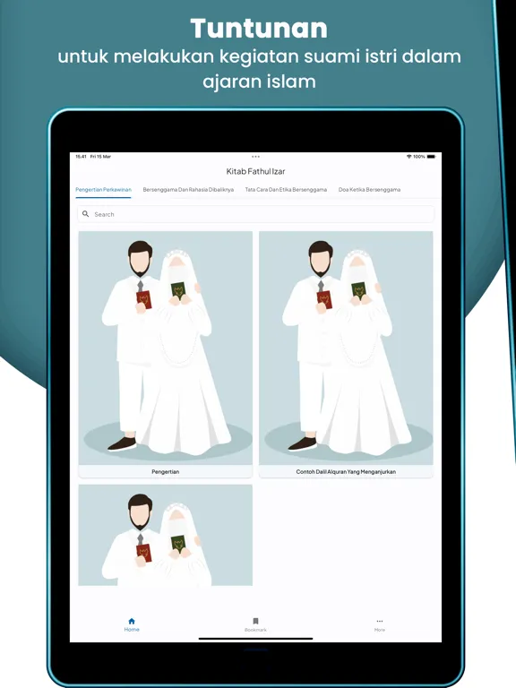 Ảnh chụp màn hình của Kitab Fathul Izhar Indonesia iPad 