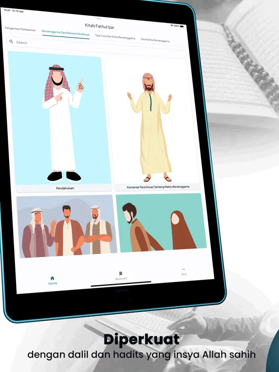 Ảnh chụp màn hình của Kitab Fathul Izhar Indonesia iPad 