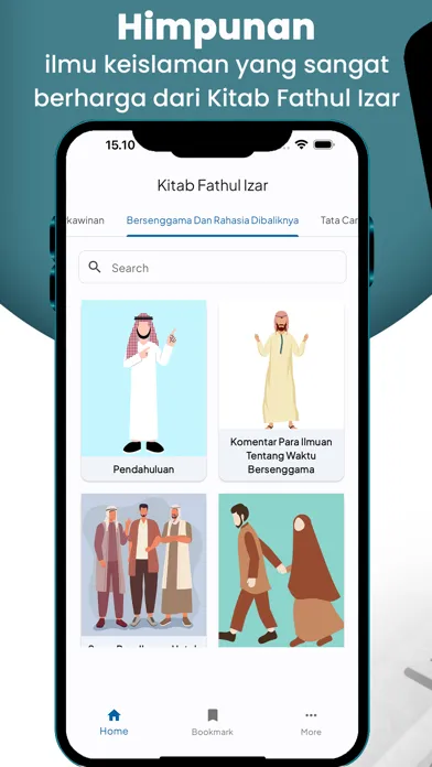 Ảnh chụp màn hình của Kitab Fathul Izhar Indonesia