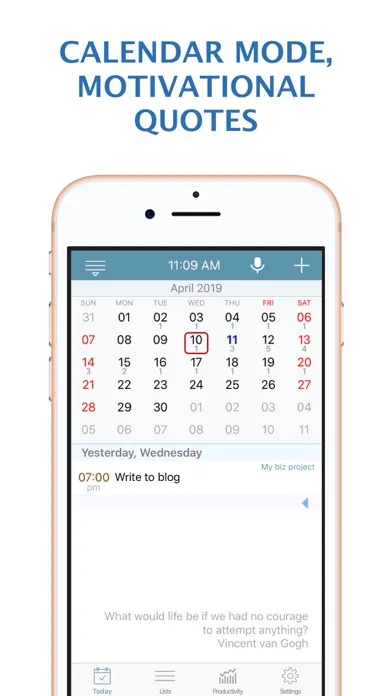 Calendar Reminders Time Notes Screenshots