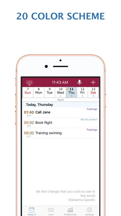Calendar Reminders Time Notes Screenshots