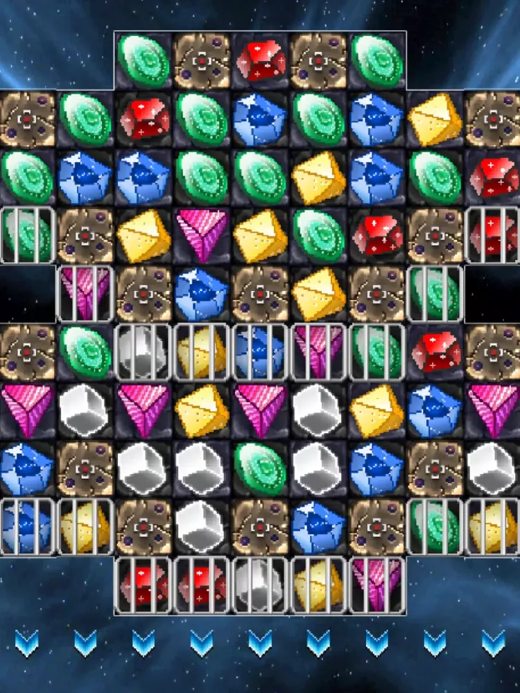 Tangkapan layar Asteroids Mining Saga iPad 