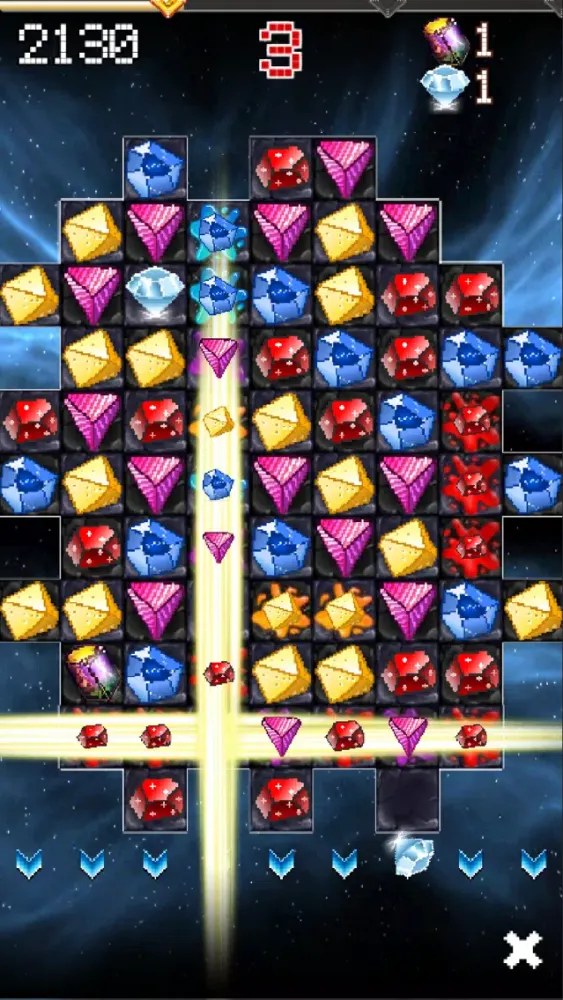 Tangkapan layar Asteroids Mining Saga