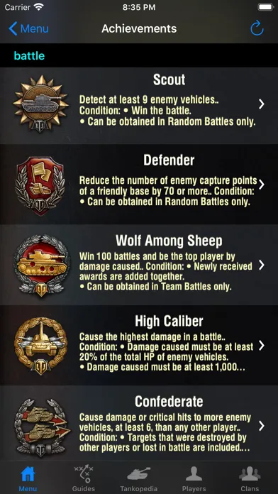 Guide for World of Tanks स्क्रीनशॉट
