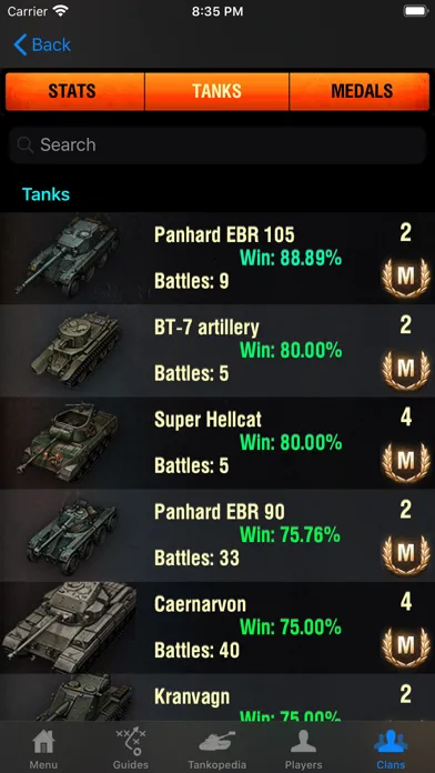 Guide for World of Tanks स्क्रीनशॉट