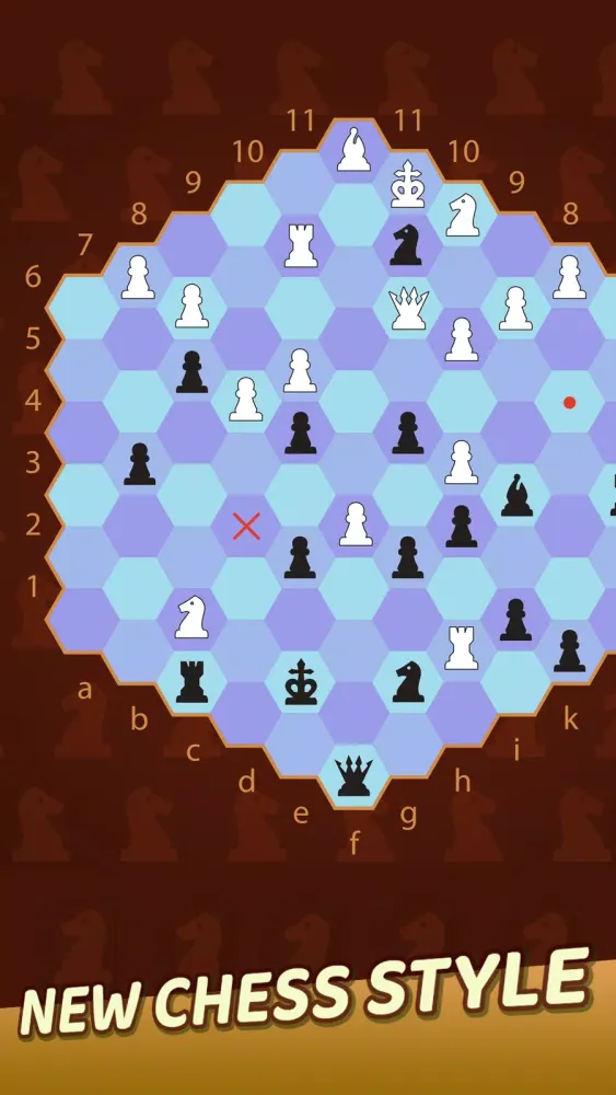 Ảnh chụp màn hình của Hexagonal - Chess Variants