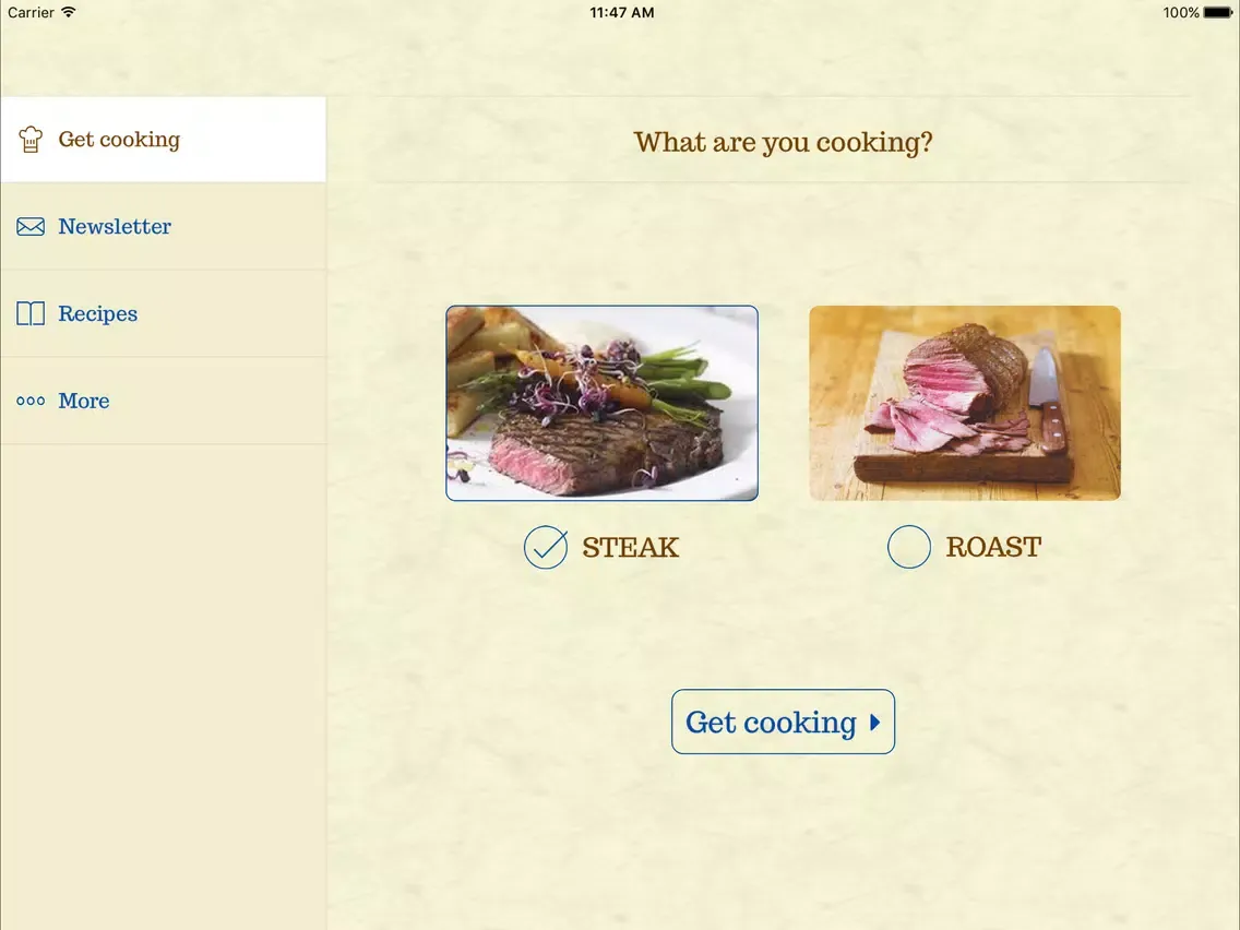 Capturas de tela do Perfect Steaks and Roasts - Quality Meat Scotland iPad 