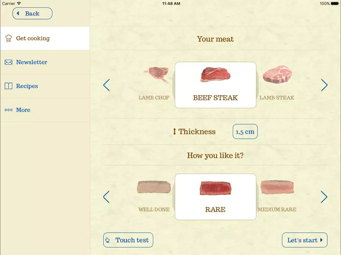 Capturas de tela do Perfect Steaks and Roasts - Quality Meat Scotland iPad 