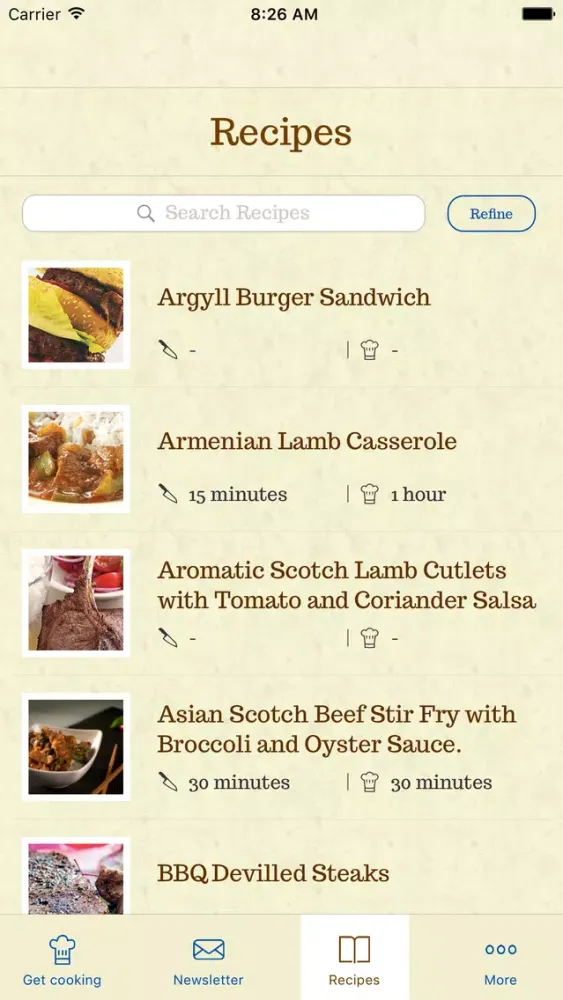 Capturas de tela do Perfect Steaks and Roasts - Quality Meat Scotland